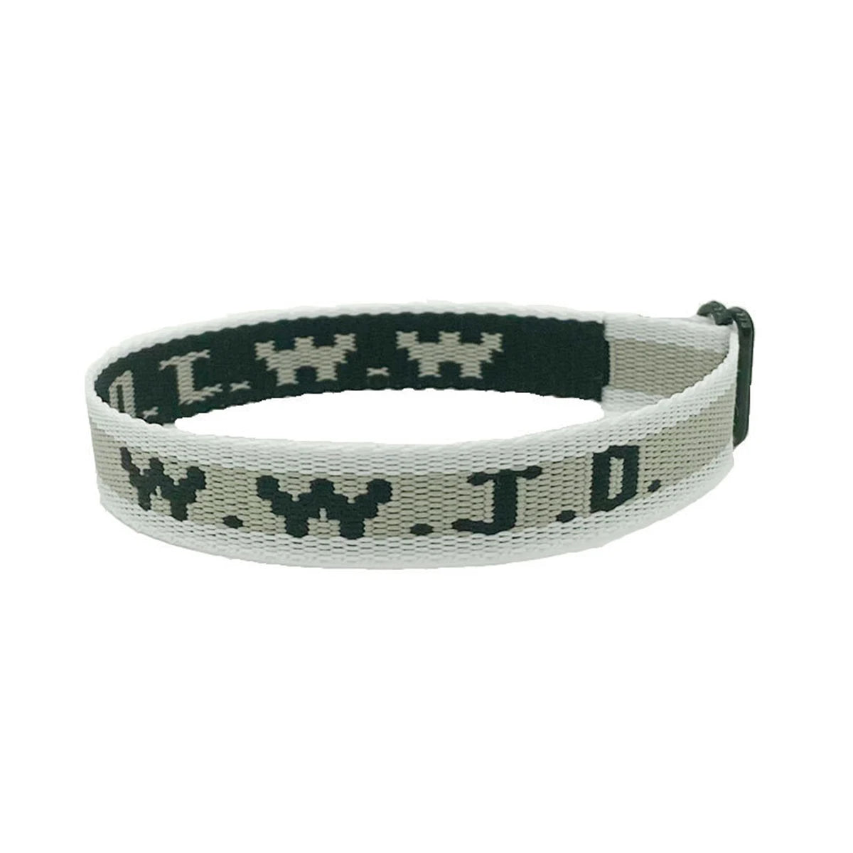 Harong WWJD verstellbare bunte Armbänder „What Wound Jesus Do“-Armbänder, inspirierender christlicher Schmuck, Geschenke für Damen und Herren