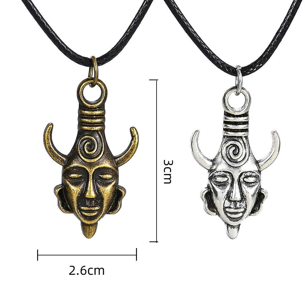 Film Supernatural Dean Leder Seil Kupfer Anhänger Halskette für Frauen Männer Winchester Jensen Schmuck Ackles Amulett Vintage