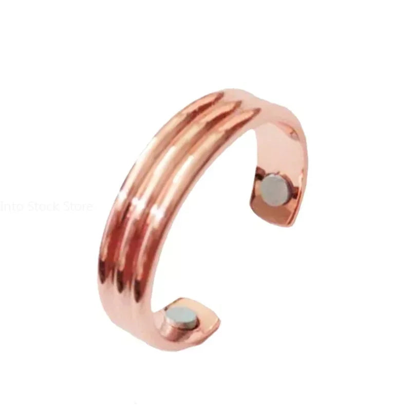 Mode Magnetische Abnehmen Gesundheits Ring Für Männer Frauen Fett Brennen Verlust Gewicht Ringe Edelstahl Öffnung Ringe Schmuck Geschenk