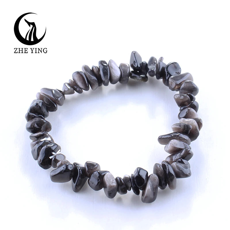 Zhe Ying Malachit-Stein-Perlen-Armband, 5–8 mm, kleiner natürlicher Edelstein, Stretch-Armband für Damen, modisch, günstiger Schmuck, Geschenk