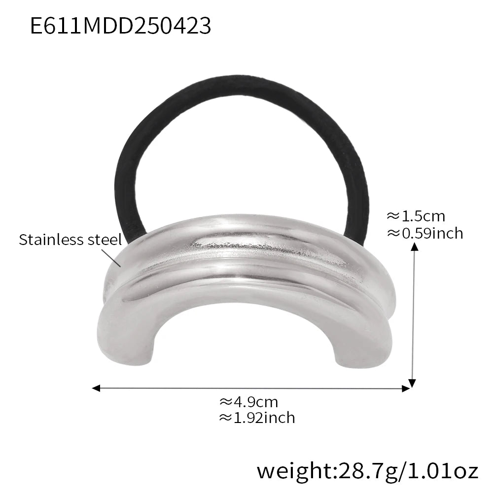 Schickes geometrisches Stirnband, Haarschmuck, Strickstil, Accessoires, Schmuck, elastisches Band, Pferdeschwanzhalter