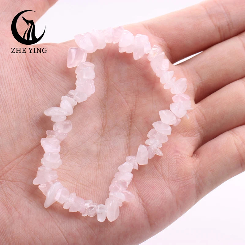 Zhe Ying Malachit-Stein-Perlen-Armband, 5–8 mm, kleiner natürlicher Edelstein, Stretch-Armband für Damen, modisch, günstiger Schmuck, Geschenk