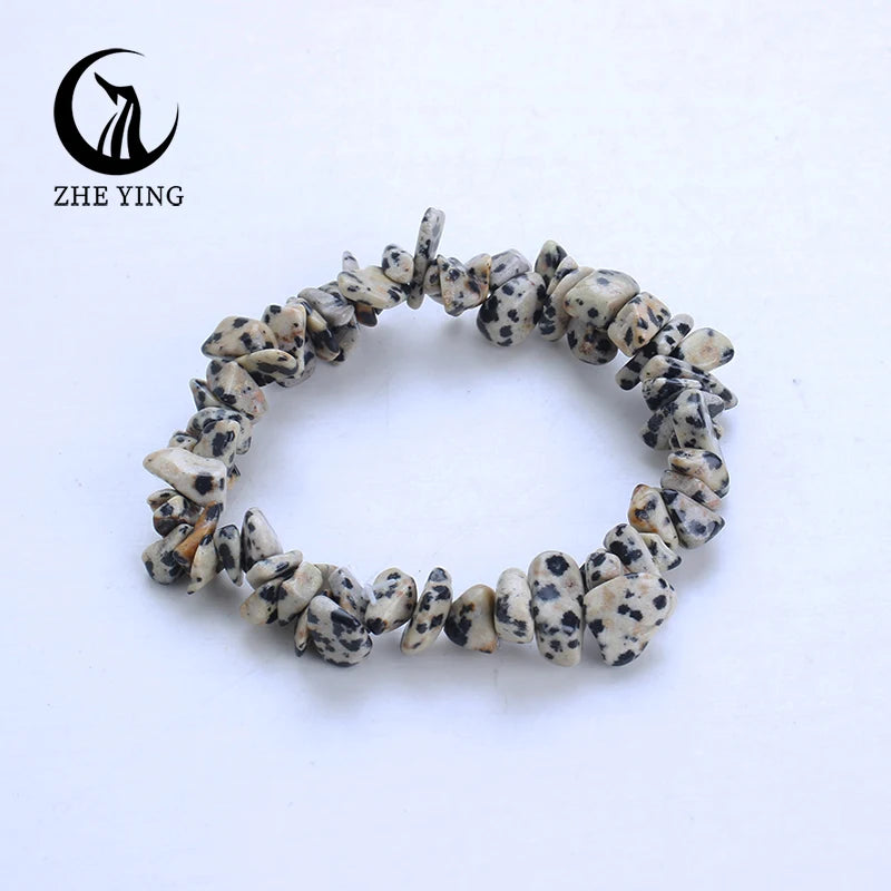 Zhe Ying Malachit-Stein-Perlen-Armband, 5–8 mm, kleiner natürlicher Edelstein, Stretch-Armband für Damen, modisch, günstiger Schmuck, Geschenk