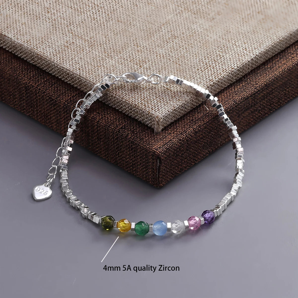 VENTFILLE 925 Sterling Silber Linie Extrem feines Armband für Frauen Liebe Haert Bead Koreanische Ins Süße Schmuck Geschenk Dropshipping