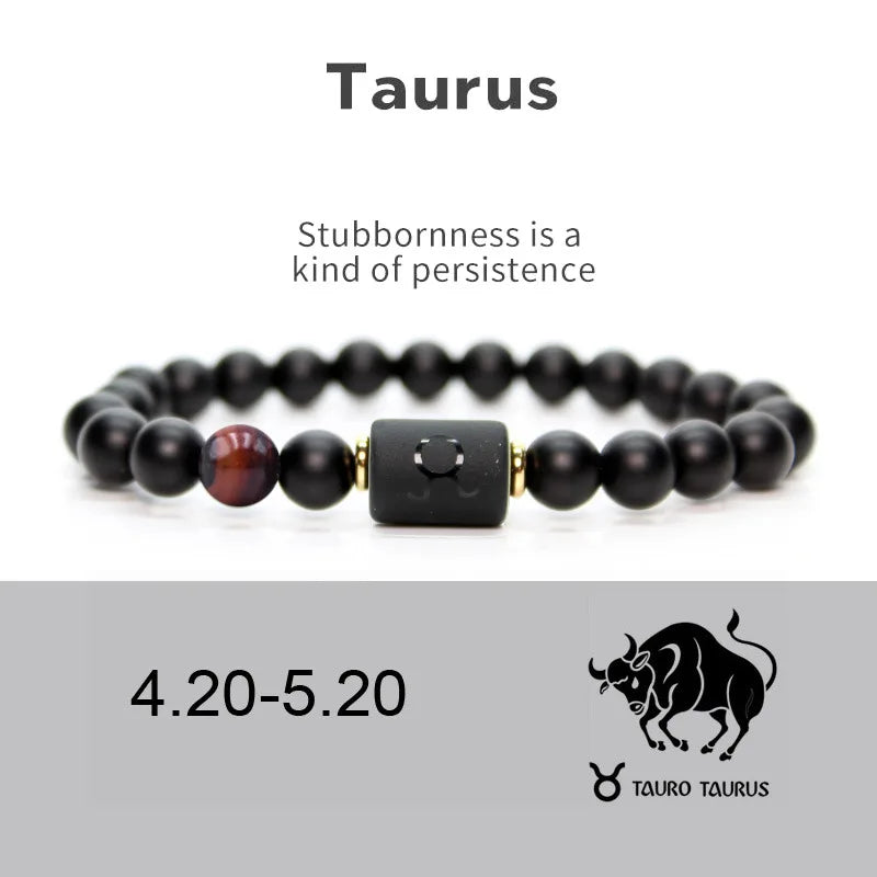 12-Sterne-Schilder, Schmuck für Frauen, Steinbock, Krebs, Löwe, Skorpion, Zwillinge, Schütze, Widder, Jungfrau, Wassermann, Armbänder, Freundschaftsgeschenk