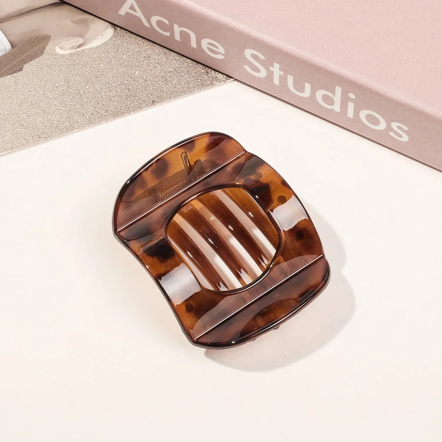 Neue große kleine Größen PC Haars pangen für Frauen rutsch feste Haarschmuck Vintage bogenförmige Enten klaue Haarnadeln Mädchen Haars pangen