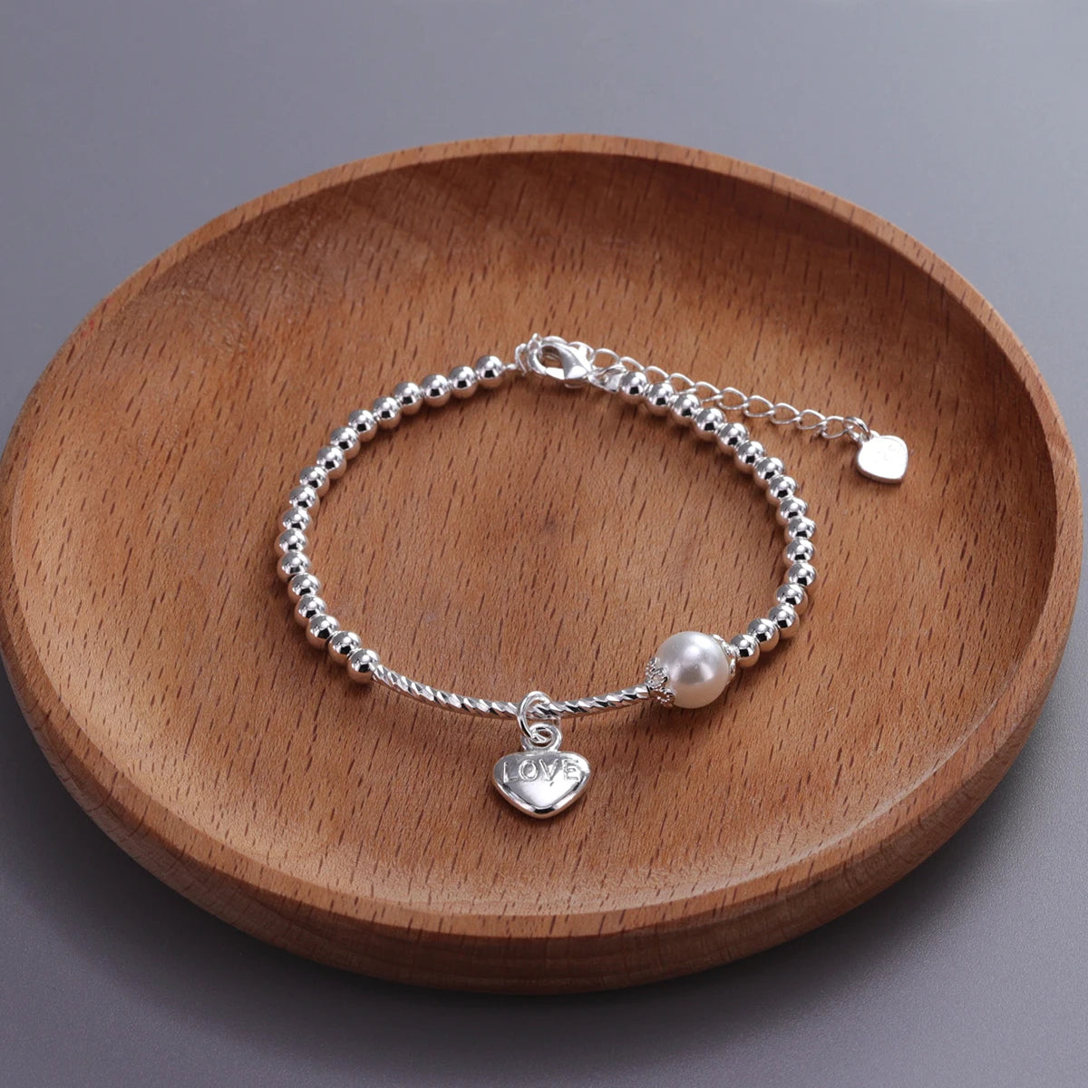 VENTFILLE Schmetterlingsarmband aus 925er-Sterlingsilber für Mädchen, Perlenschnur-Design, Insekt, modisch, vielseitiger Schmuck, Geschenk, Dropshipping