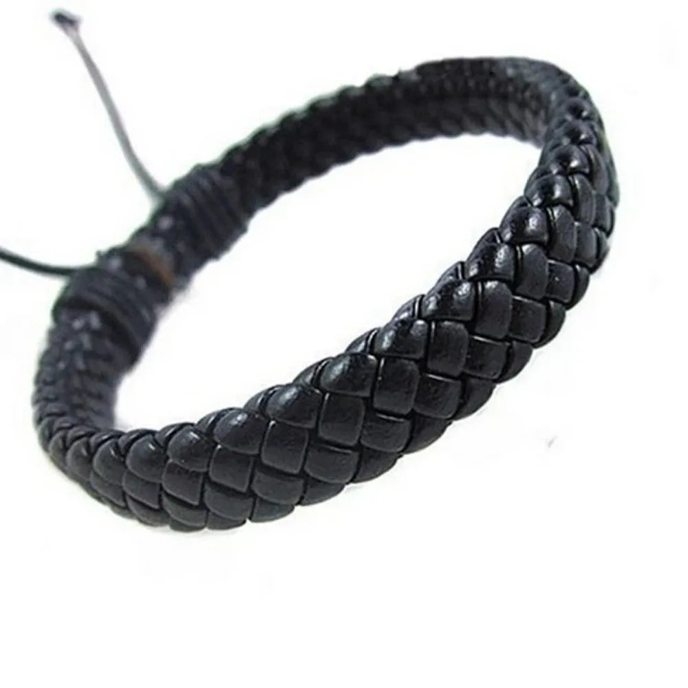 SUMENG 2024 Neue Unisex Seil Handgewebte Mode Armband Surfer Multi-farbe Manschette Einstellbar Einfache Leder Armreif Schmuck geschenke