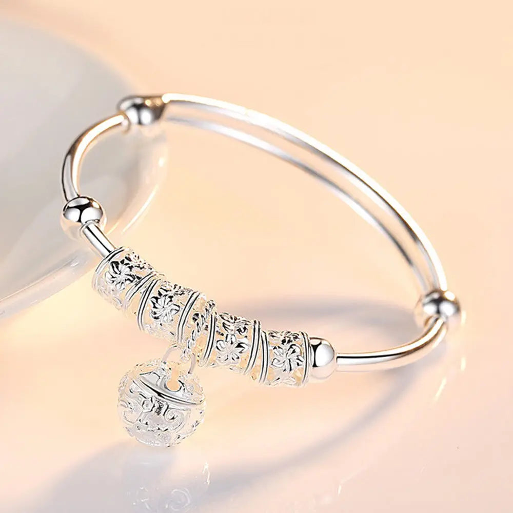 Großhandel mit Armreifen aus 925er-Sterlingsilber, Charms-Manschette für Damen, Modeschmuck, Anpassung, Hochzeit
