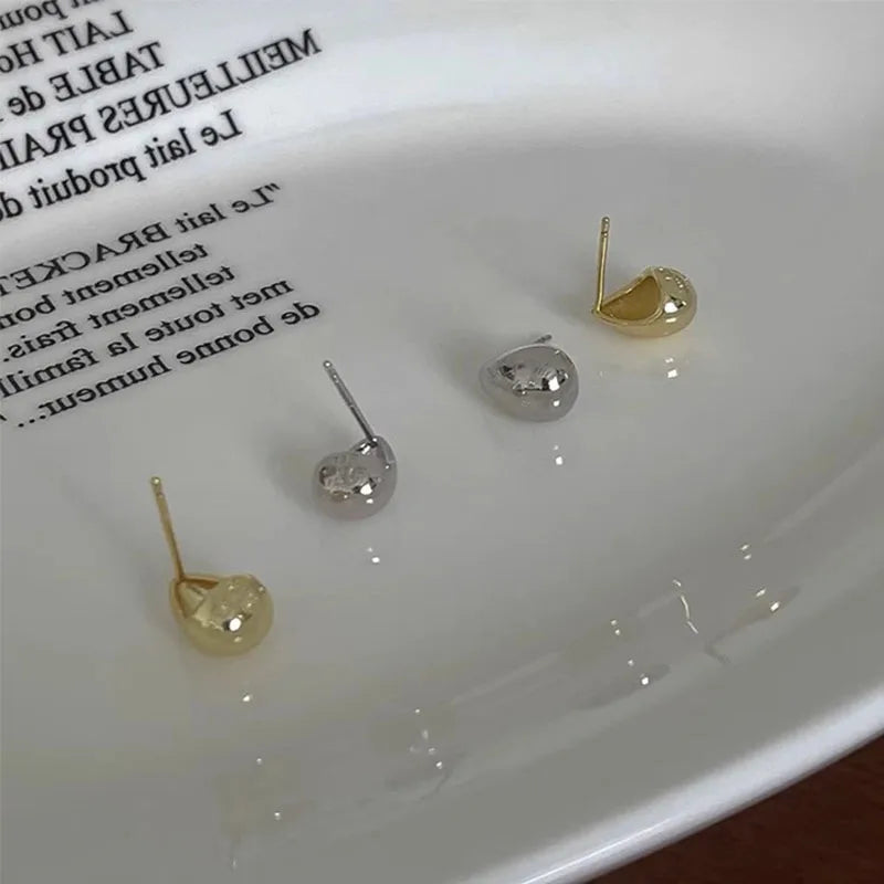 Ventfille Wassertropfen-Ohrring aus 925er-Sterlingsilber für Frauen, Geschenk, Minimalismus, vielseitiger Büro-Trend-Schmuck, Dropshipping