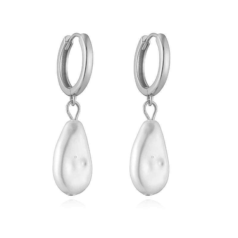 S925 Sterling Silber Barock Stil Vintage Anhänger Creolen Gericht Eleganz Ohrringe für Frauen Schmuck Geschenke SE35