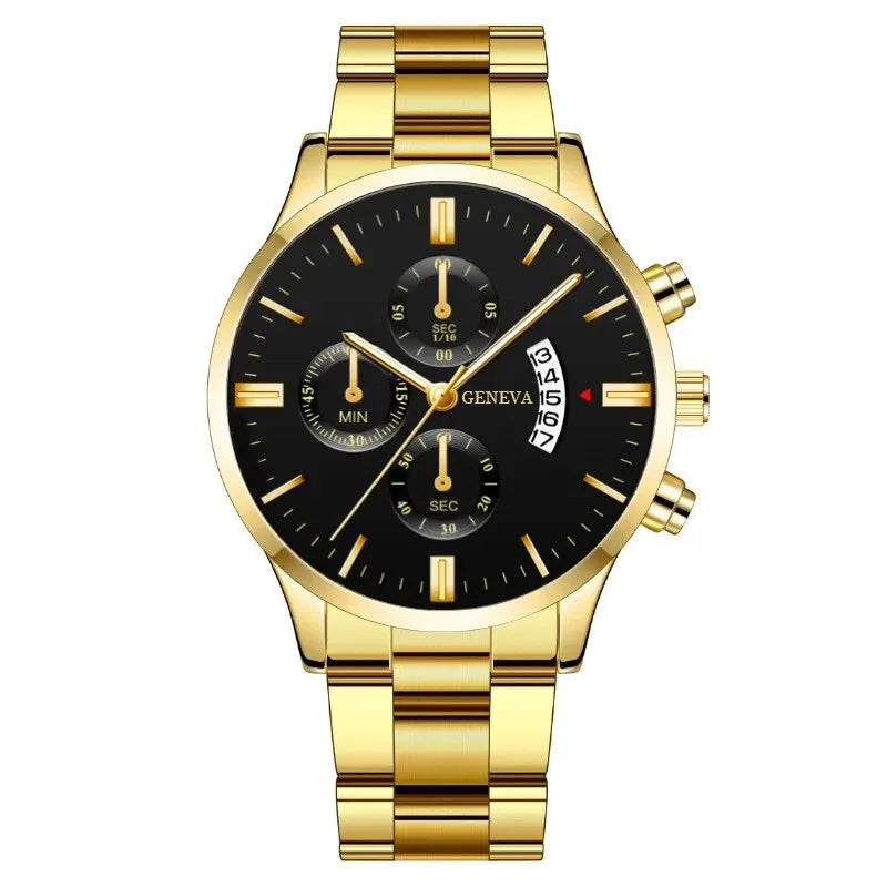Mode herren uhren luxus silber edelstahl quarz armbanduhr mann business uhr für männer kalender uhr reloj hombre