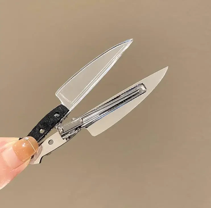 Neue Kreative Seltsame Messer Haar Clips Für Frauen Lustige Haarnadeln Mädchen Haarspange Punk Haarspange Haarnadeln Headwear Haar y2k Zubehör