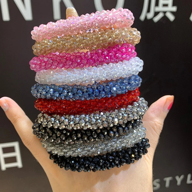Boho Elastische Armbänder & Armreifen Für Frauen Vintage Stretch Böhmischen Femme Kristall Glas Perlen Armbänder Partei Schmuck Geschenk