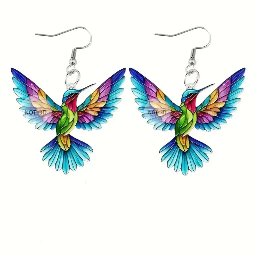 Kolibri Ohrringe für Frauen Mädchen elegante Quaste Charme baumeln Ohrring Modeschmuck Valentinstag Geburtstags geschenke