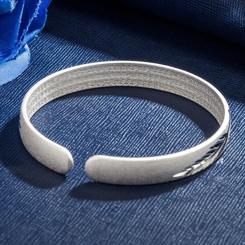 Mode 925 Sterling Silber Blatt Zuckerguss Manschette Armreif Armbänder Für Frauen Luxus Schmuck Großhandel
