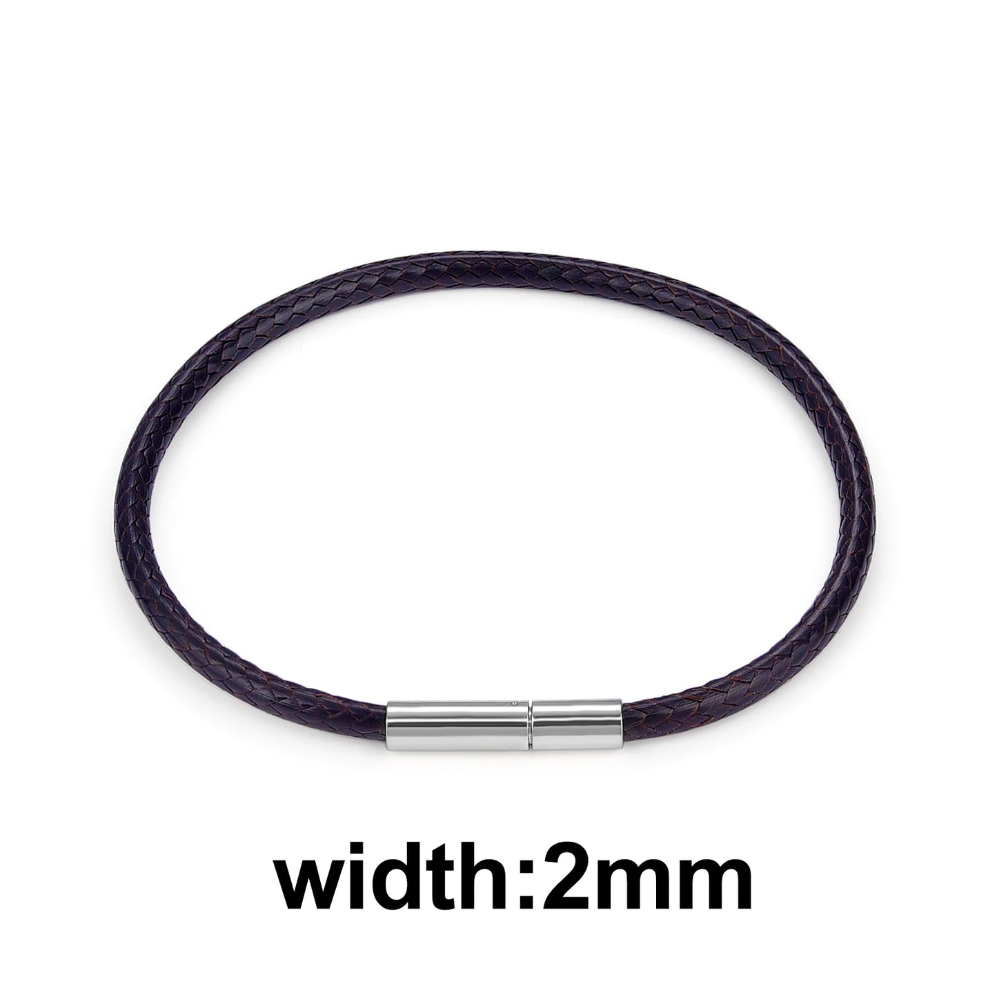 Mode handgemachte Leder gewachste Schnur Armbänder Glück Seil Armband & Armreifen für Frauen Männer Wachs Schnur Faden Armbänder