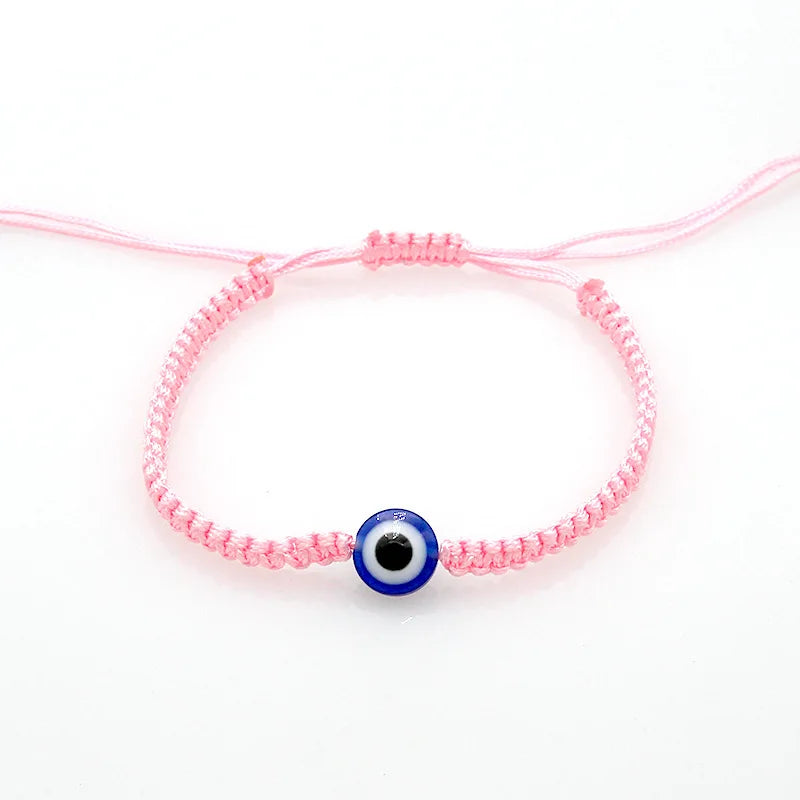 1 Stück einfache türkische böse Blick Ojo-Armbänder für Männer Frauen Augen mexikanisches Seil gewebte Armbänder Schmuck trendige Accessoires Geschenk 2024