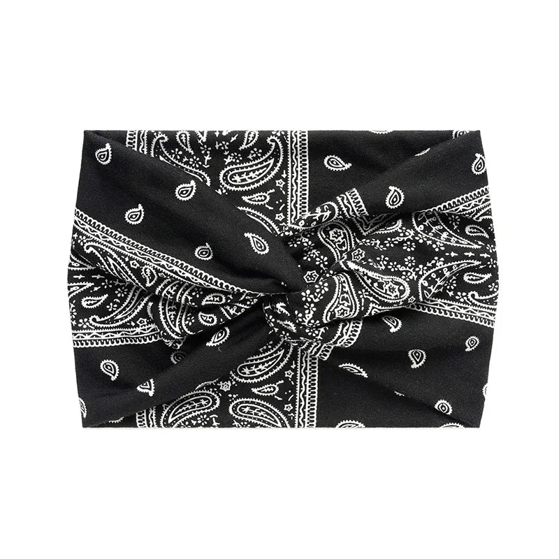 Verdrehte breite Stirnbänder für Frauen, extra großer Turban, Workout-Stirnband, modische Yoga-Haarbänder, Boho-gedrehte dicke Haar-Accessoires