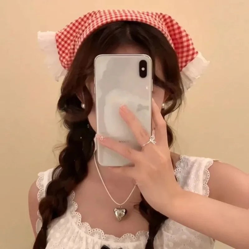 Spitze Dreieckiges Haar Schal Stirnband Quadratisches Kopftuch Haarband Turban Verband Bandana Stirnband Frauen Headwrap Haar Zubehör