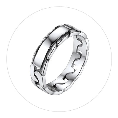 Kettens pro flach 5,5mm 11,5mm kubanischen Kettenblatt für Männer Frauen 316l Edelstahl Paar Schmuck benutzer definierte Ringe cp919