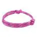 Rote buddhistische handgefertigte Zopfschnur-Armbänder, tibetisches gewebtes Seil-Armband, viel Glück, Amulett-Armband für Frauen und Mädchen, 2025,