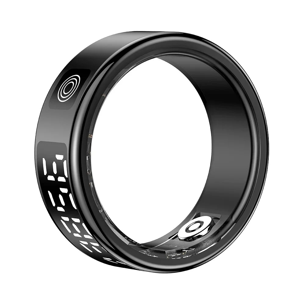 RS08 Smart Ring IP68Wasserdicht Gesundheit Fitness Sport Handgelenk Männer Frauen Ringe Herzfrequenz Blut Sauerstoff Schlaf Monitor Für iPhone iOS