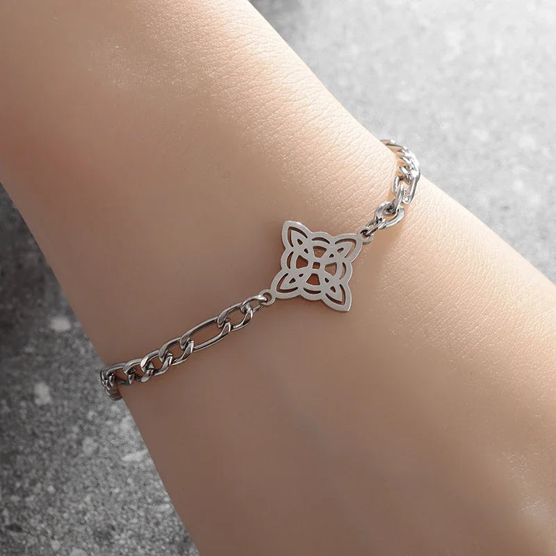 Metatron Würfel Armband Damen Edelstahl Erzengel Tag Armband Herrenmode Heilige Geometrie Amulett Schmuck Geschenk
