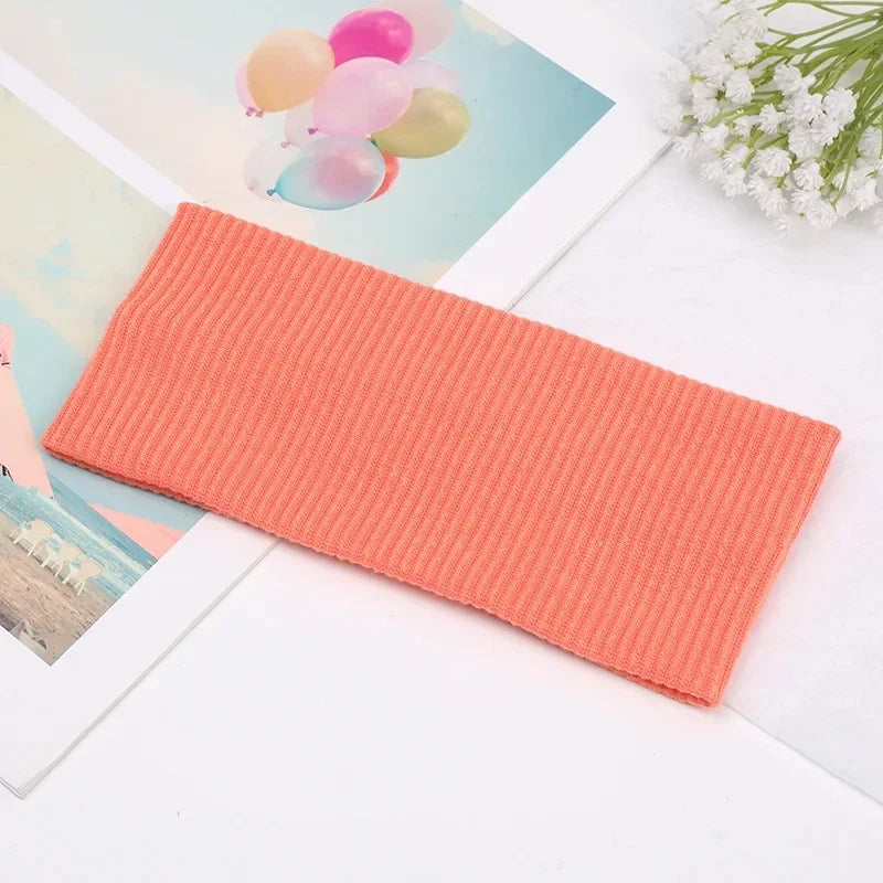 Sport Radfahren Gesicht Waschen Haarbänder Weiche Koreanische Baumwolle Gestrickte Stirnband Für Frauen Mädchen Bandanas Mode Haar Zubehör