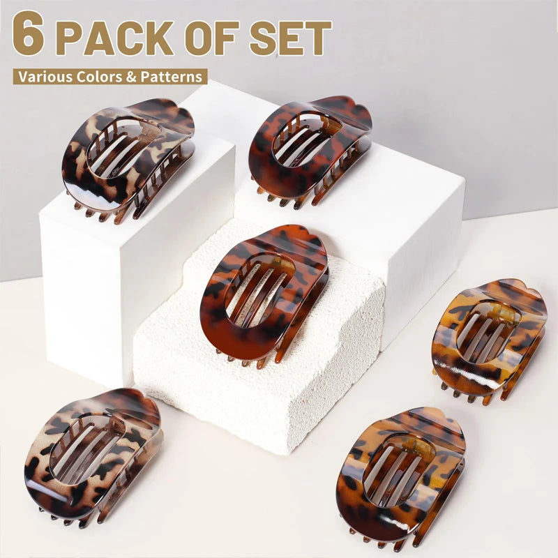 Neueste Koreanische Essigsäure Haar Clip Haar Zubehör frauen Löffel Clip Frühling Clip Leopard Haar Clip Top Clip Einfache kopfbedeckung