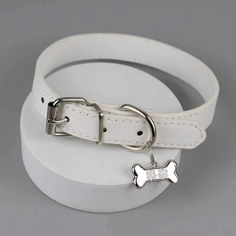 Trendy Punk Bunte Hund Klaue Knochen Halskette Für Frauen Exquisite PU Leder Charms Halsband Süße Coole Party Schmuck Y2K Geschenke