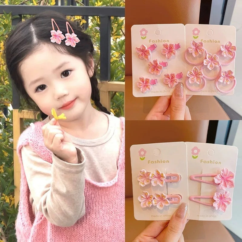 2/5 stücke Süße Super Unsterblich Rosa Mini Sakura Haar Clips Für Frauen Nette Reizende Koreanische Stil Haarnadel Täglichen Party haar Zubehör
