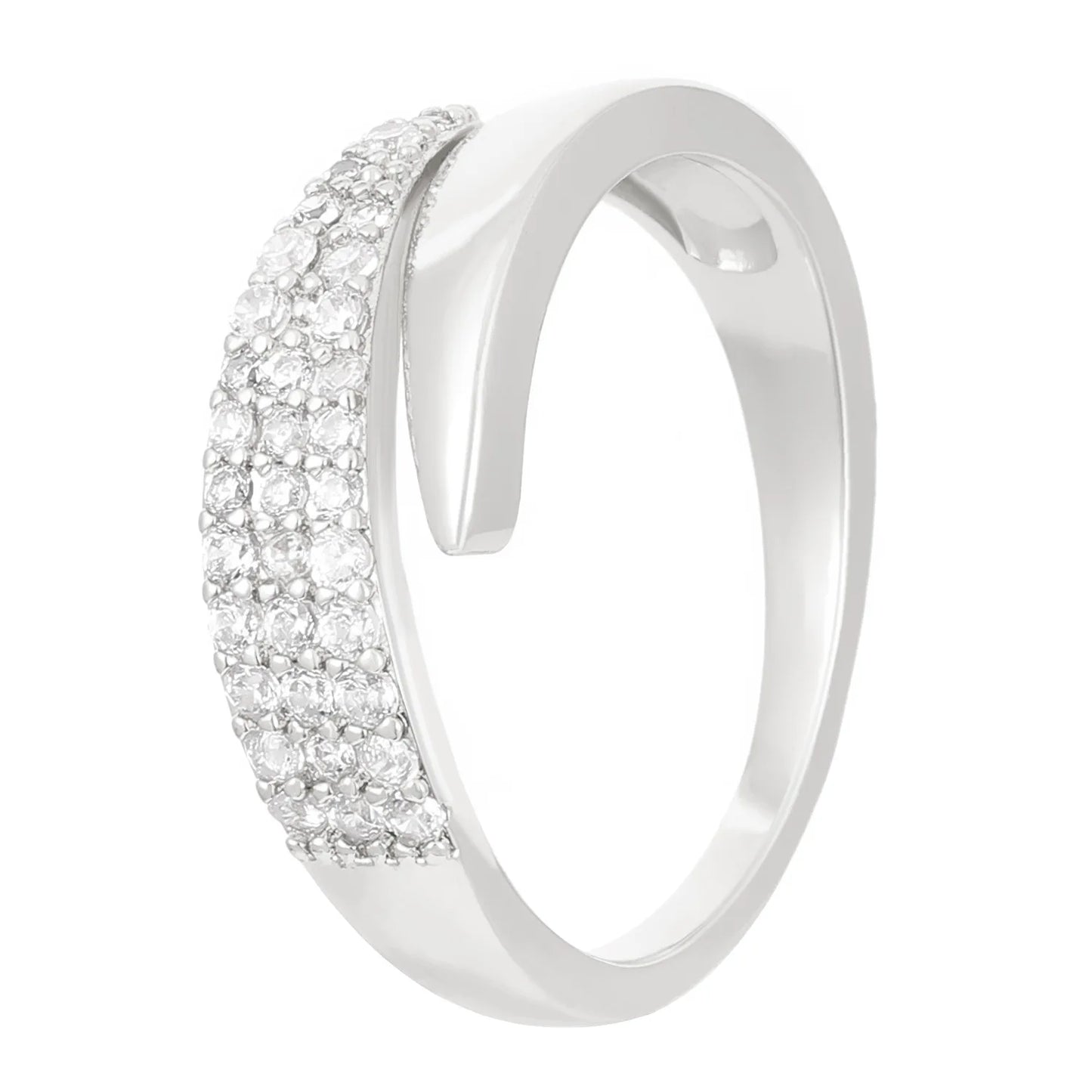 Neue Mode Edelstahl 18K vergoldet Sonnenringe für Frauen Strass eingelegt in hohlen Metallstruktur Ring trendiger Schmuck