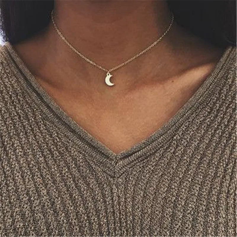 2024 neue Mode Punk Vintage Schlange Anhänger Halskette für Frauen Einfache Gold Farbe Ketten Charms Halsband Weiblichen schmuck Geschenk