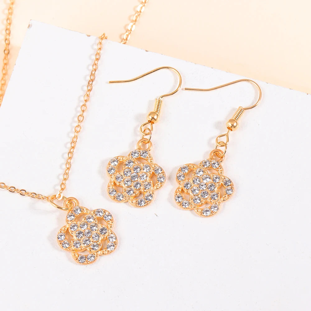 Neue Mode Gold/Silber Farbe Schmuck Set exquisite Schlange Tier Halskette & Ohrring elegante Frauen Schmuck Party Geschenke