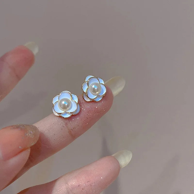 Vintage Persönlichkeit Ohr Clip Ohne Ohr Piercings Erweiterte Sinn Einfache Ohrringe Mode Temperament Perle Ohr Hängen Mädchen