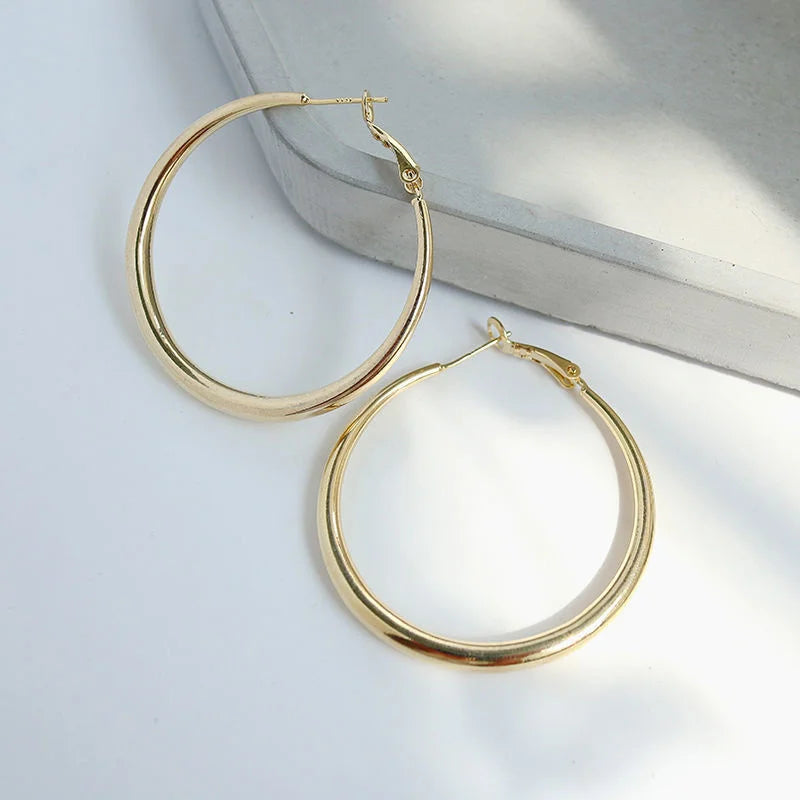 316L Edelstahl Mode Creolen für Frauen Schmuck