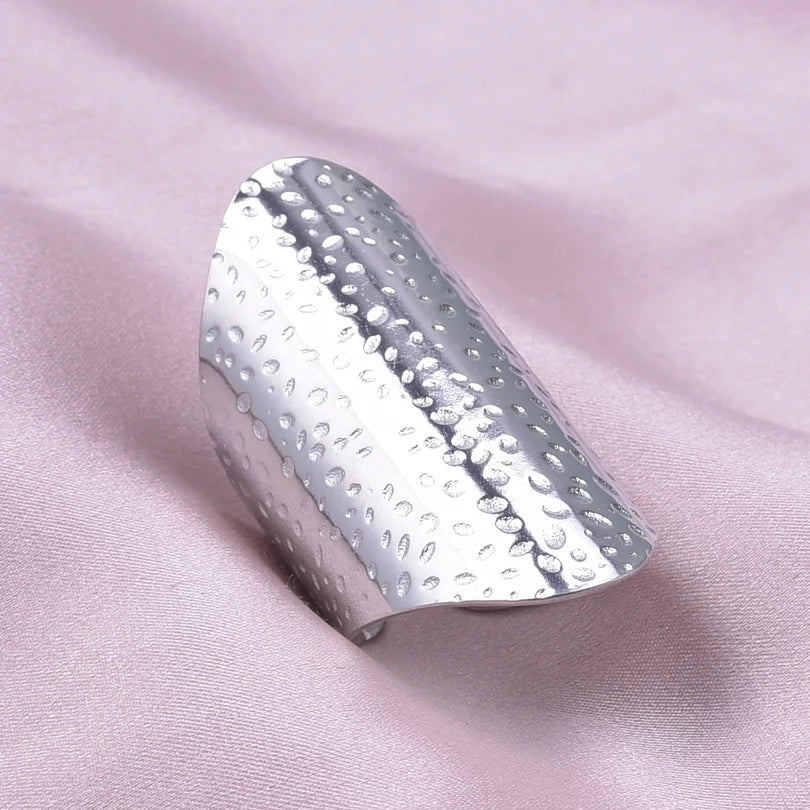 1/2/3 stücke mischen Farbe klobigen breiten Ring offene Edelstahl ringe für Frauen Männer Accessoires unregelmäßige Oberfläche kpop Modeschmuck
