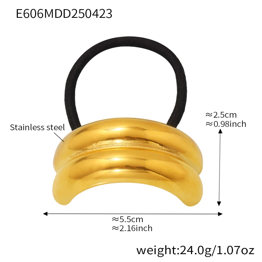 Schickes geometrisches Stirnband, Haarschmuck, Strickstil, Accessoires, Schmuck, elastisches Band, Pferdeschwanzhalter