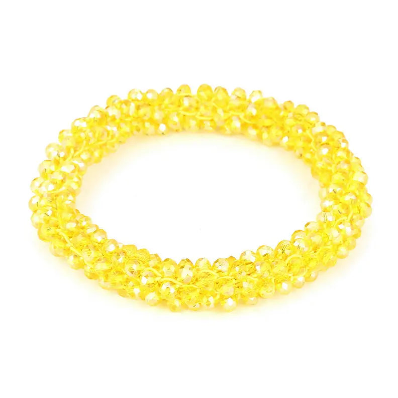 Boho Elastische Armbänder & Armreifen Für Frauen Vintage Stretch Böhmischen Femme Kristall Glas Perlen Armbänder Partei Schmuck Geschenk