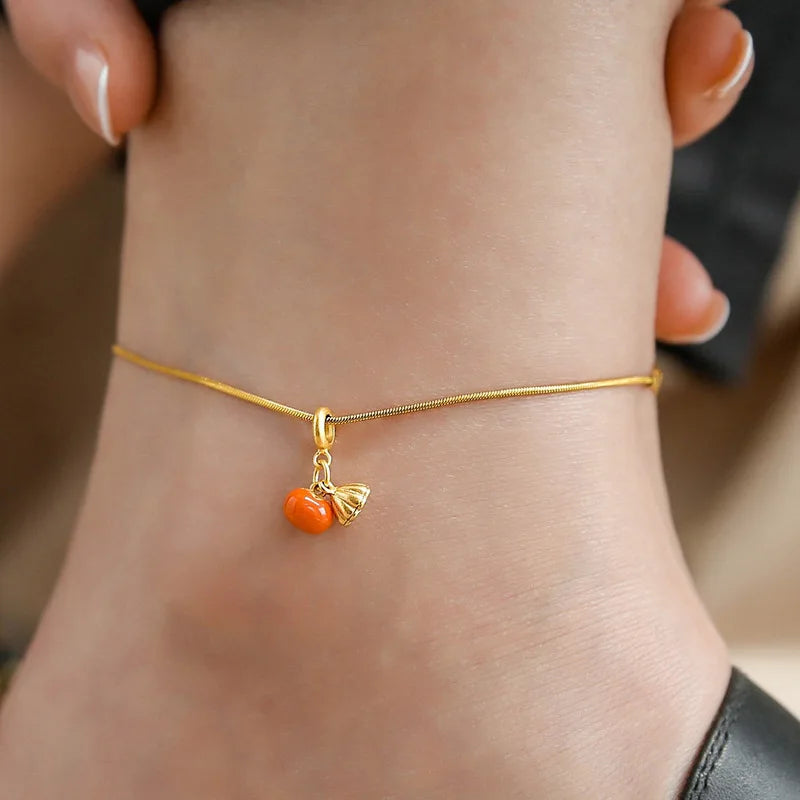 Fußkettchen aus 925er-Sterlingsilber, schillernde Kette, klare CZ, geometrisch, elegant, für Frau und Mädchen, Modeschmuck, Geschenk, Dropship-Großhandel