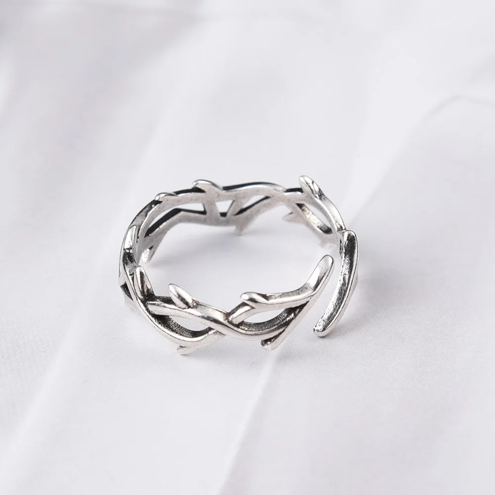 Mode Unregelmäßige Dornen Ringe Für Paar Retro Hip-hop Persönlichkeit Einstellbare Finger Ring für Männer Frauen Liebhaber Schmuck Geschenke