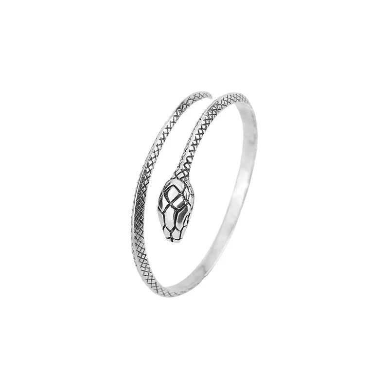 Sole Memory Thai Silver Snake Coole Persönlichkeit 925er Sterlingsilber Weibliche größenverstellbare Armbänder BR334