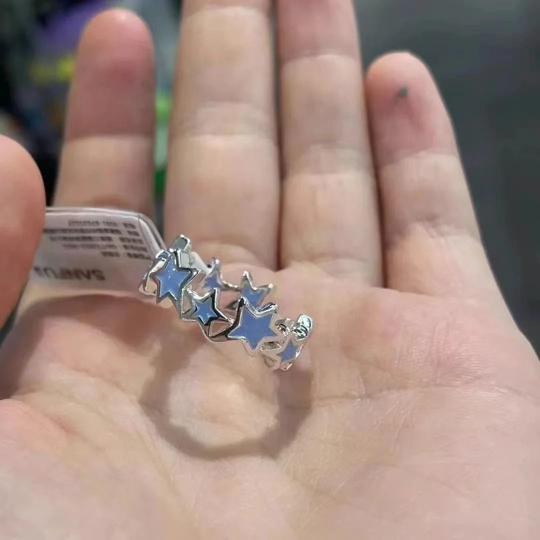 Luxus Zirkon Herz Ringe für Frauen Öffnung Einstellbare Weben Strass Ring Verlobung Hochzeit Schmuck Mode Freundin Geschenke