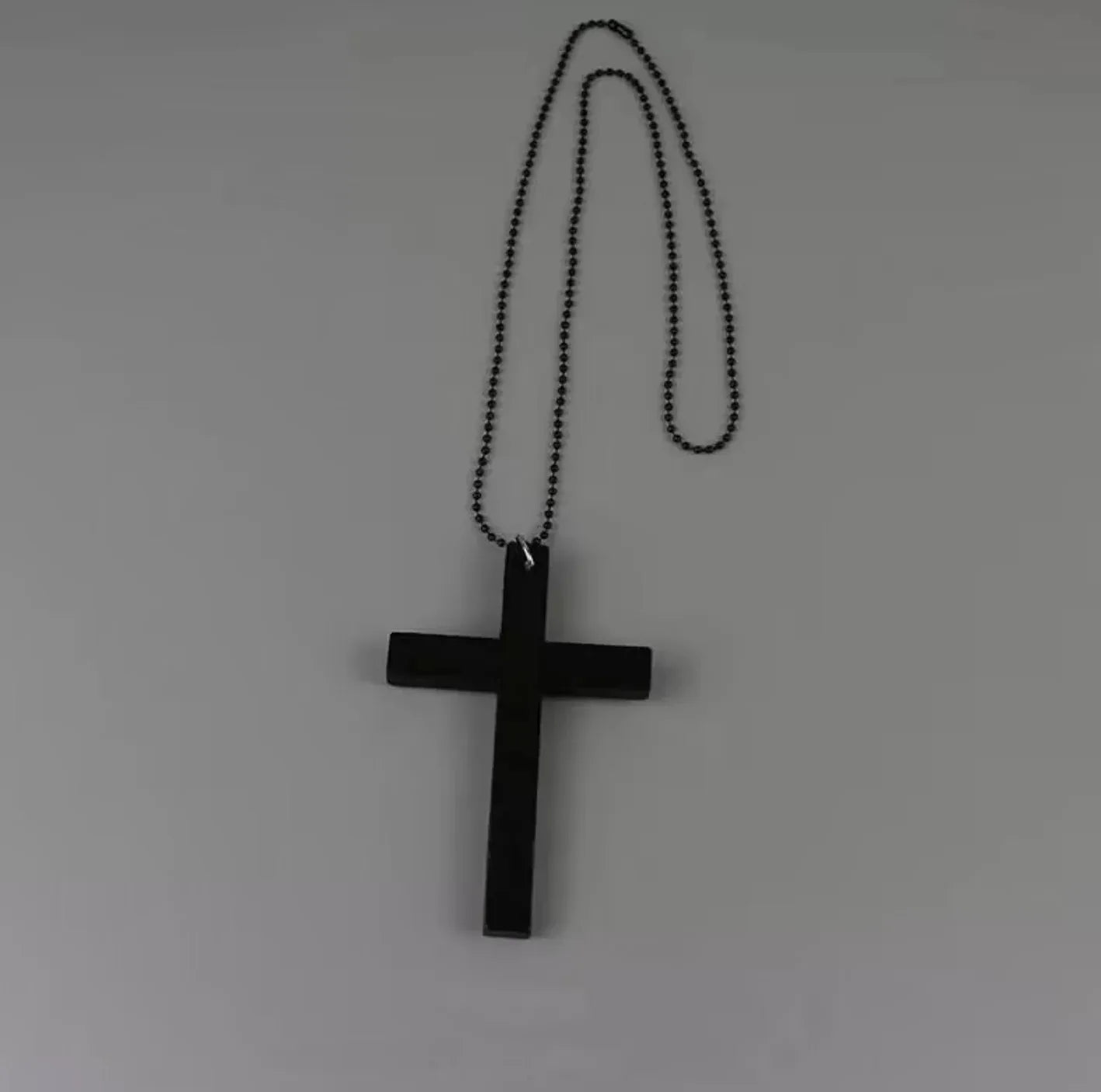 Persönlichkeit Punk Trendy Coole Gothic Holz Kreuz Anhänger Halskette für Frauen Männer Vintage Hip Hop Y2k Halskette Partei Schmuck Geschenk