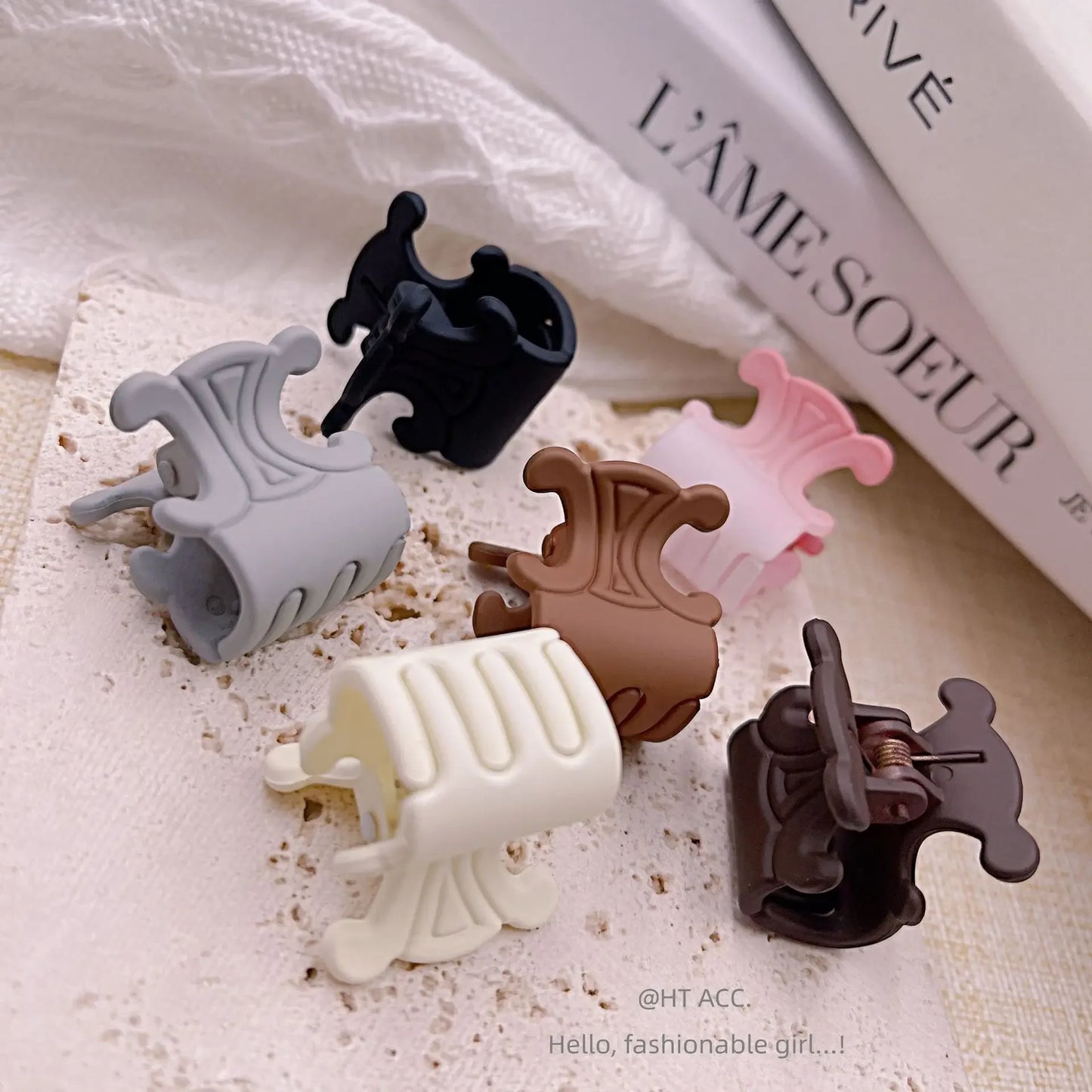 Herbst/Winter Neue Premium Kleine Haarspange Damen Modische Feine Haar-Accessoires Shark Clip Künstlerische Haarnadel