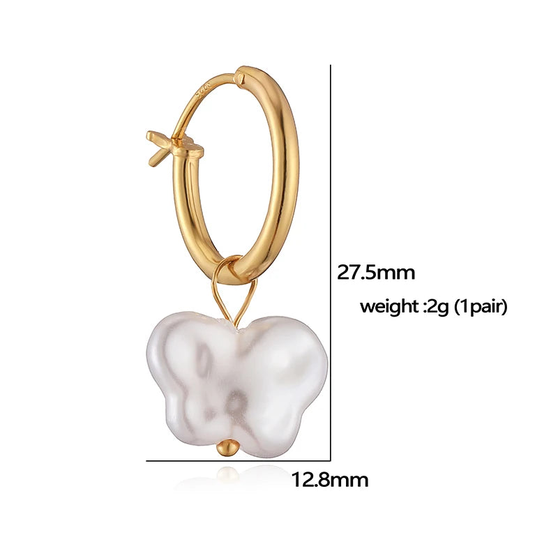 S925 Sterling Silber Barock Stil Vintage Anhänger Creolen Gericht Eleganz Ohrringe für Frauen Schmuck Geschenke SE35