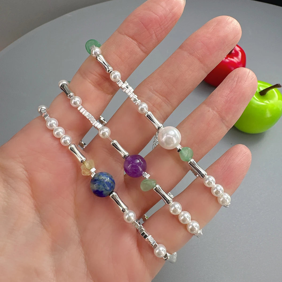 VENTFILLE 925 Sterling Silber Linie Extrem feines Armband für Frauen Liebe Haert Bead Koreanische Ins Süße Schmuck Geschenk Dropshipping