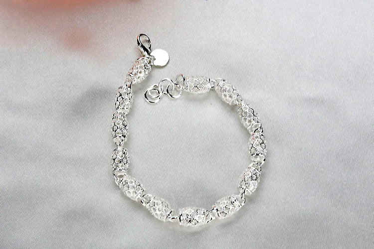 Armband aus 925er-Sterlingsilber, Zirkonia, geometrische Kette, verbunden für Damen, Charm-Armreif, modischer Glücksschmuck, Geschenk, Weihnachten