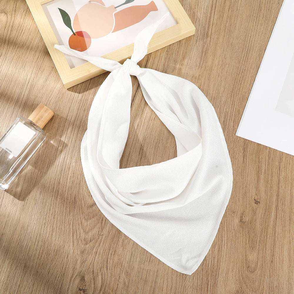 Haimeikang Einfarbig Turban Haarbänder Stirnband Frauen Elegante Schwarz Weiß Headwps Mode Mädchen Bandana Haar Zubehör